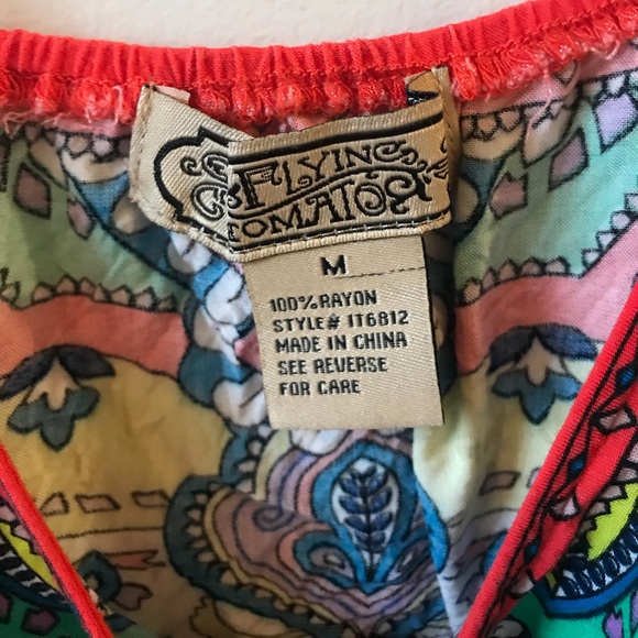 Multi color crop/ tank from South Moon Under - Picture 4 of 4